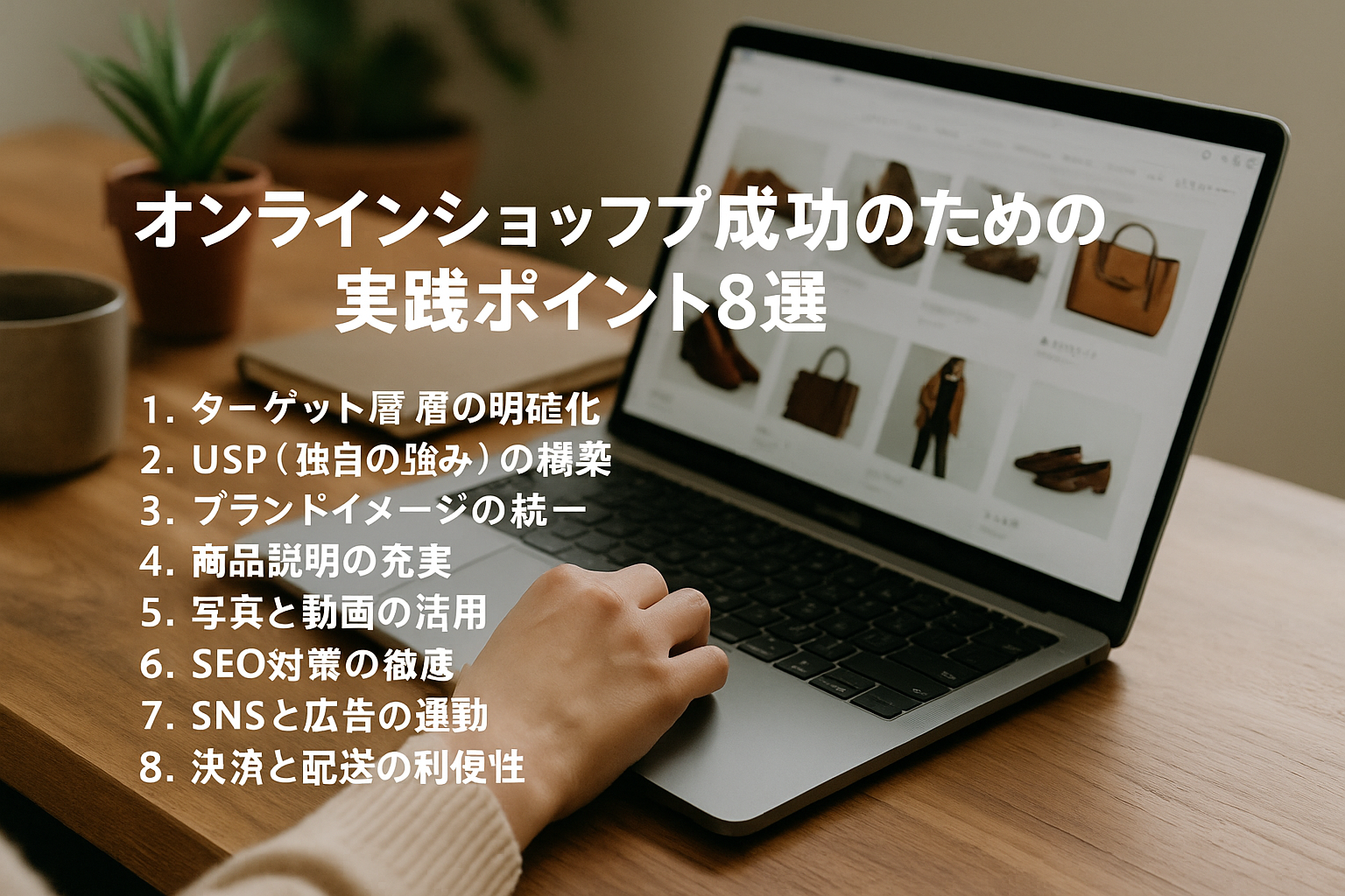オンラインショップ成功のための実践ポイント8選
