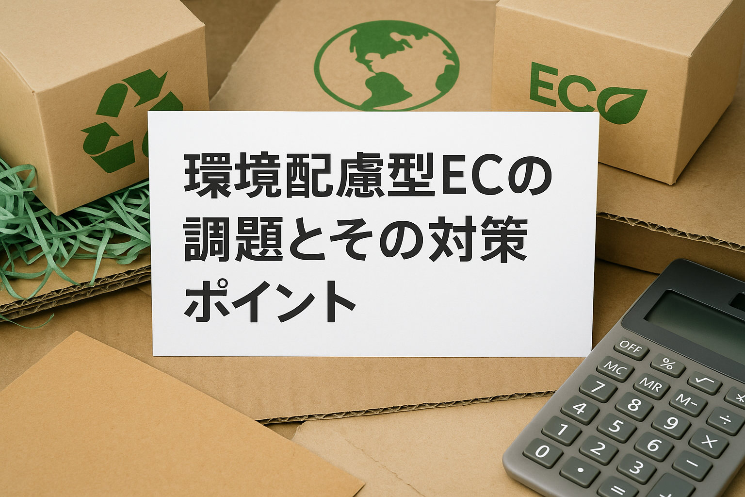 環境配慮型ECの課題とその対策ポイント