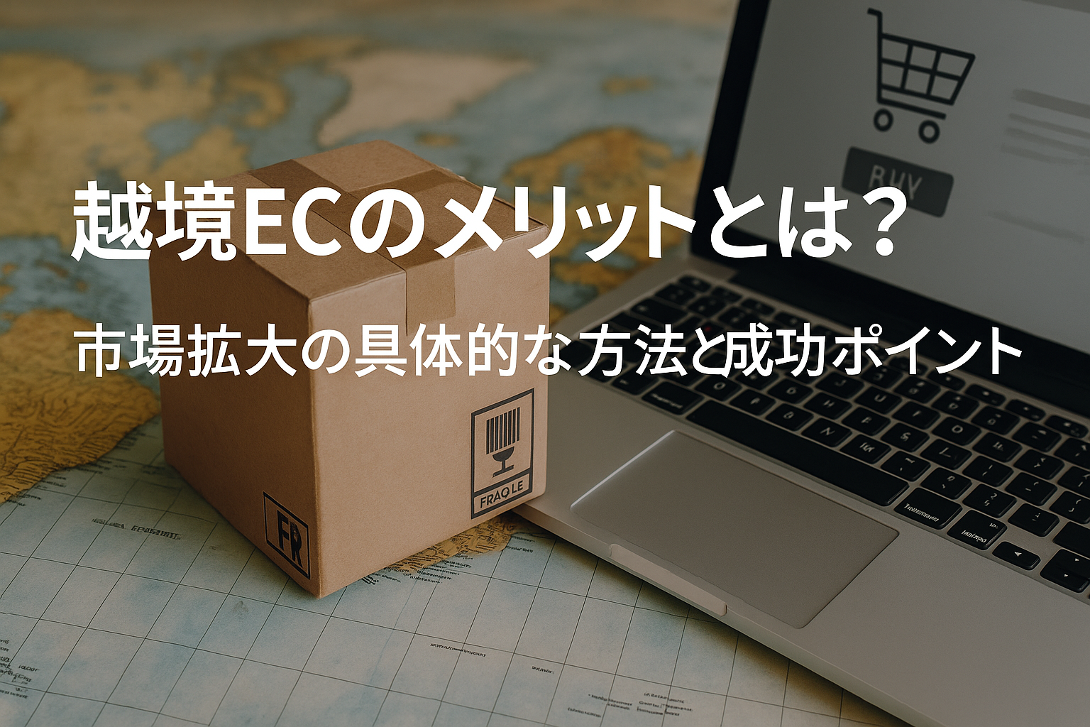 越境ECのメリットとは？市場拡大の具体的な方法と成功ポイント