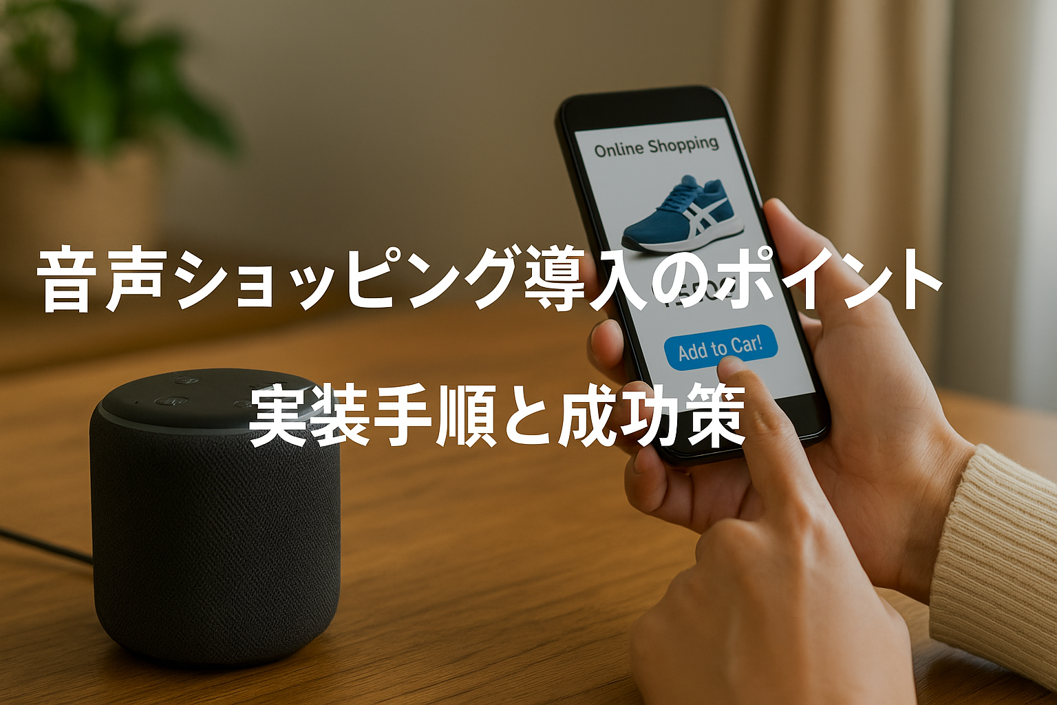 音声ショッピング導入のポイント｜実装手順と成功策