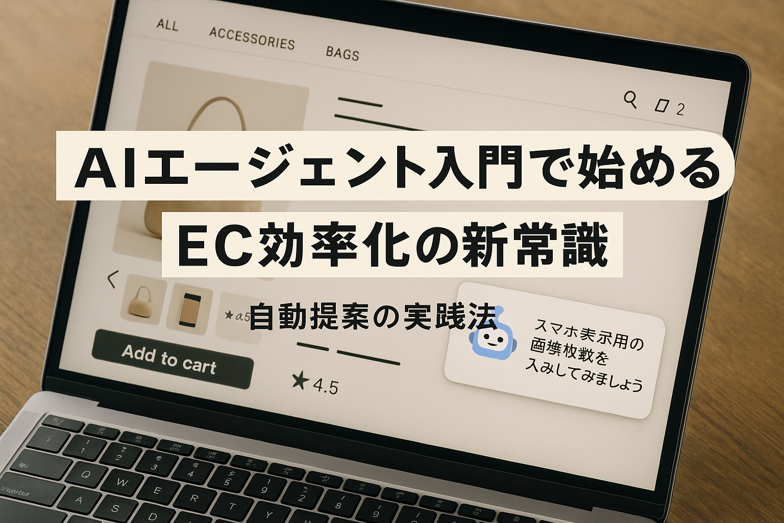 AIエージェント入門で始めるEC効率化の新常識｜自動提案の実践法