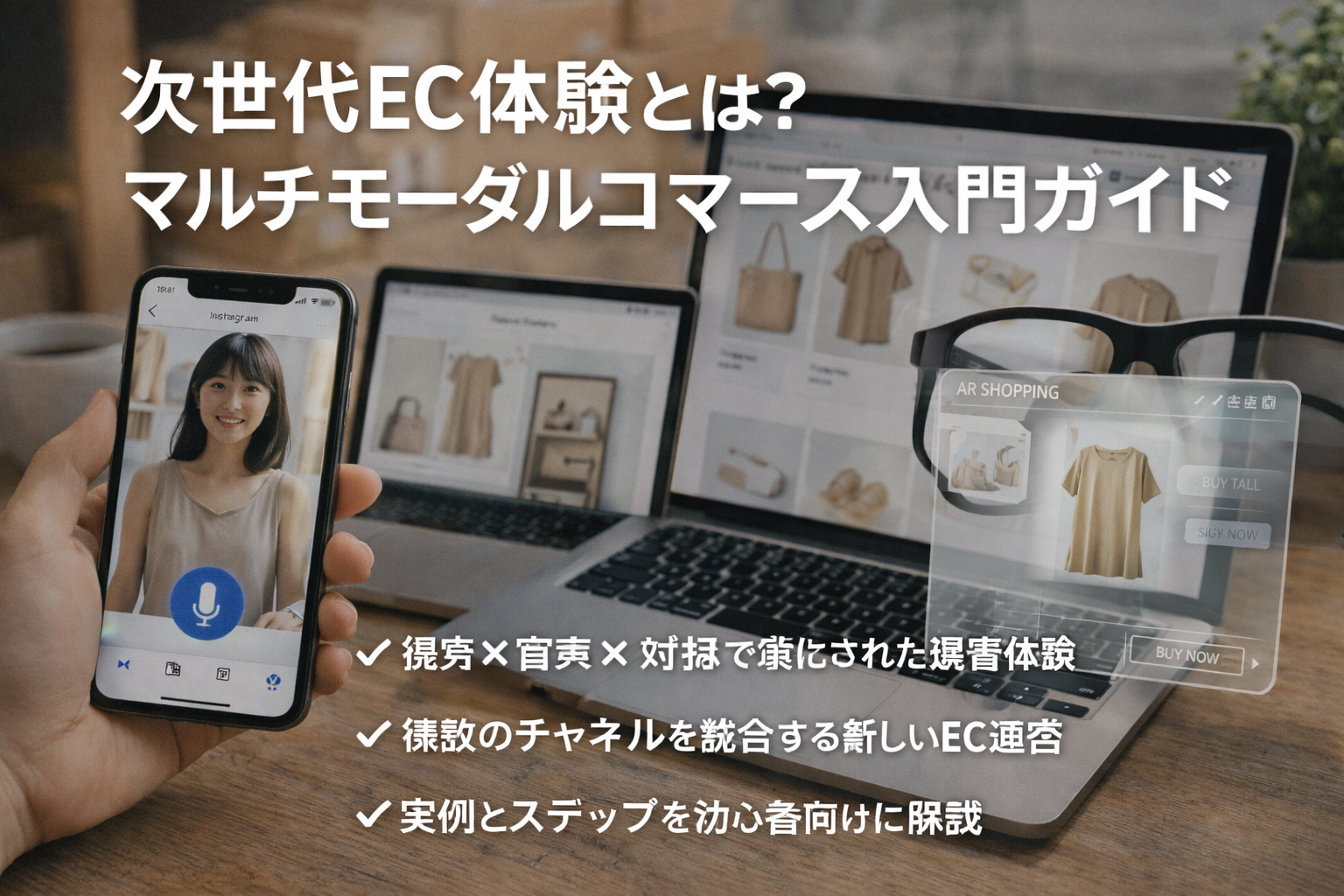 次世代EC体験とは？マルチモーダルコマース成功のポイント