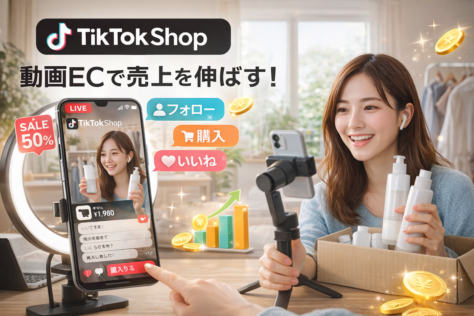 TikTokShop活用戦略で売上を伸ばす方法と成功ポイント