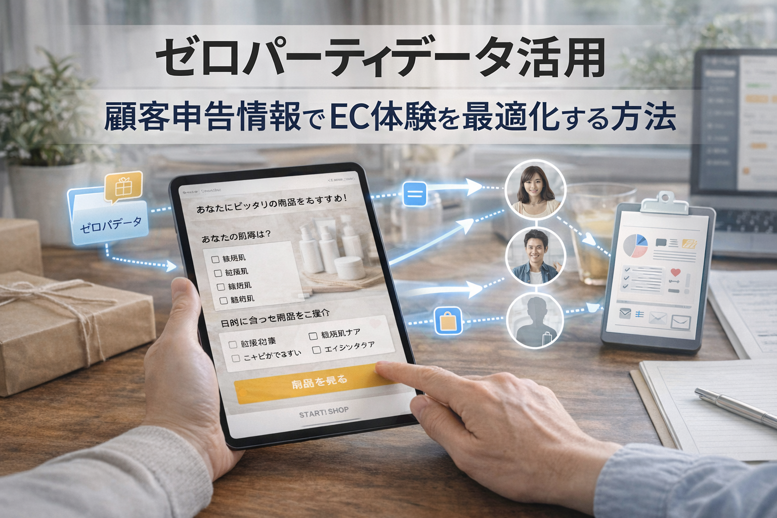 ゼロパデータ活用でEC体験を最適化する方法