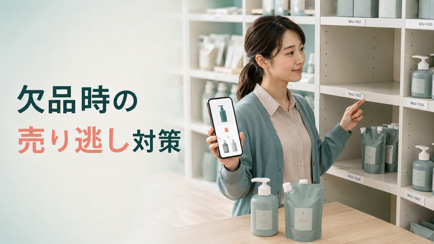 EC商品が欠品したとき再入荷通知や代替商品へ案内するUX設計